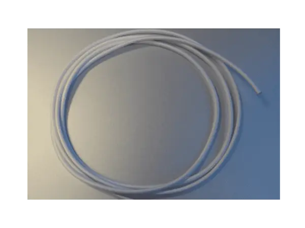 Rubber shock cord 3mm - 1.5m length - Klima, Other product options: Klima rubber cord 3mm / 1500mm White model rocketry