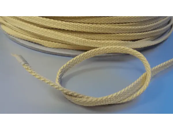 Cuerda de kevlar, trenzada, 3mm x 8mm - Venta por metros - Klima