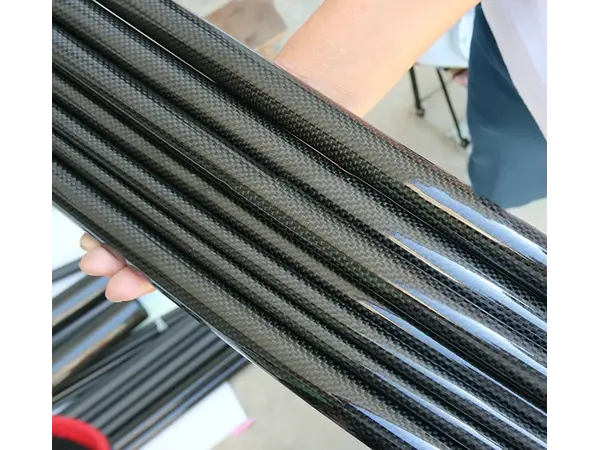 30 mm OD 26 mm ID - 3K koolstofvezelbuis - 1000 mm lengte - zeer sterke luchtframe-behuizing, Productopties: 30/26 mm koolstofvezelbuis - 1000 mm lengte