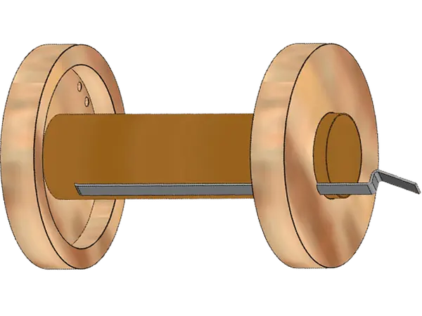 Soporte de motor 1x18mm / 48.8mm para tubos de 50mm