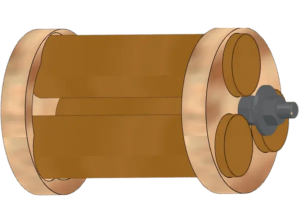 Soporte de motor 3x18mm / 48,8mm para tubos de 50mm