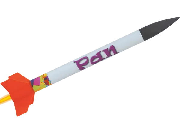 Pan-modelraketkit, 18 mm gemonteerde BD-motoren, eenvoudig te monteren