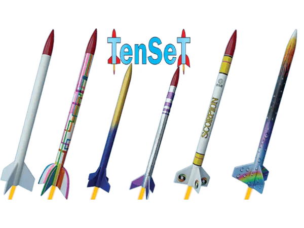 10x Klima Ten set team kit - Build your complete bundle here - 10 pack model rocketry