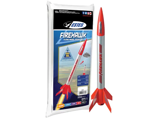 Bouwpakket Firehawk Estes-raket