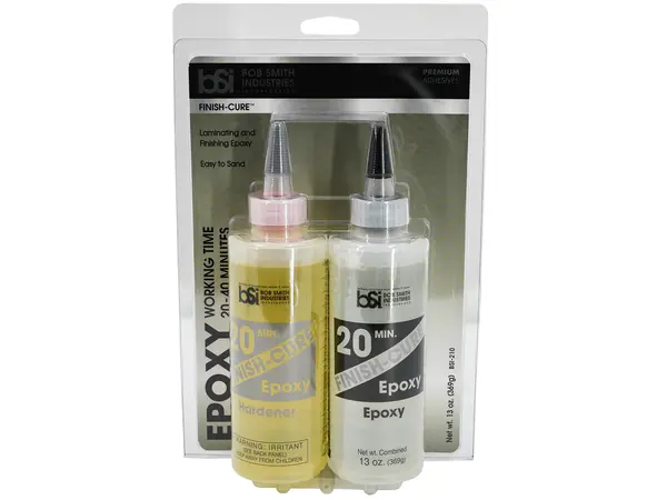 BSI Finish-cure 20 minute epoxy 4 1/2oz (127ml) glue [CLONE], Opcje produktu: BSI - Epoksyd - 20 min - 369ml