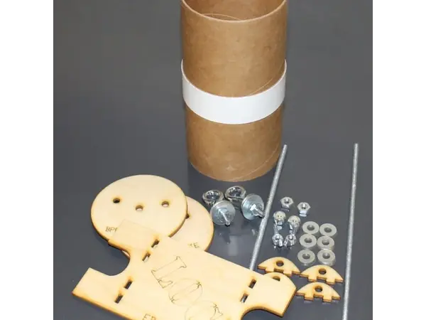 Electronics bay 3" 75mm - LIGHT - LOC Precision, Other product options: LOC E-bay kit 3.0" 75mm - LIGHT model rocketry