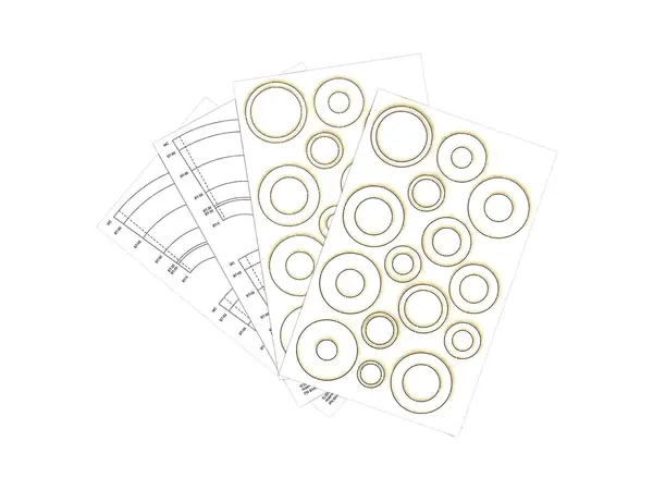 Laser cut Centering Rings and Paper Adapters - Estes model rocketry