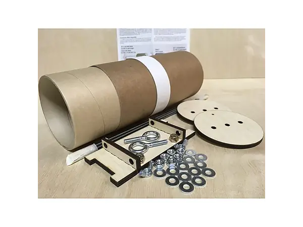 Bahía electrónica 3.9" 98mm - LOC Precision, Opciones de producto: Kit de compartimento electrónico LOC 3,9" 98 mm