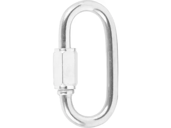 4mm quick link zinc plated steel [CLONE] [CLONE], Options du produit: Maillon rapide 5mm - Inox 316