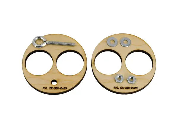 3" (76mm) centering rings 3x 29mm tube holes [CLONE]