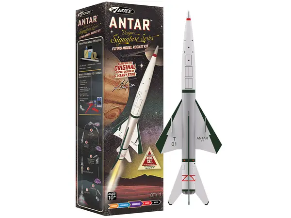 Maqueta de cohete Antar Estes