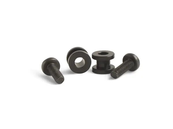 Boutons de guidage de rail en Delrin