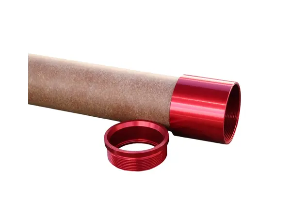 29mm Aluminium motor retainers anodised red Blackcat rocketry [CLONE] [CLONE], Options du produit: Support de moteur en aluminium rouge de 54 mm