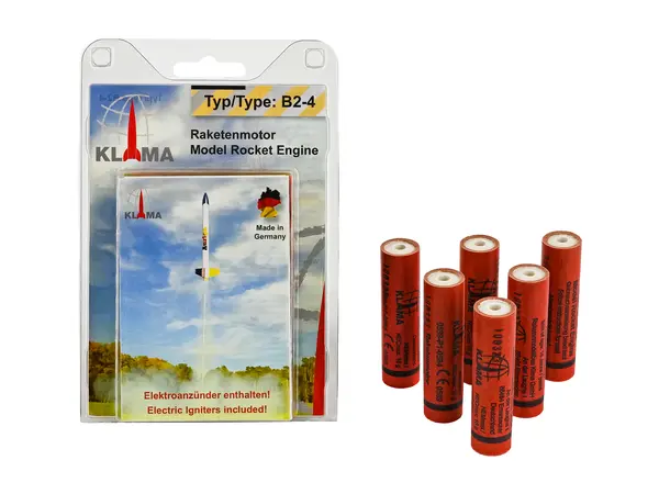 B2-4 Six Pack 18mm model s raketovým motorem Klima