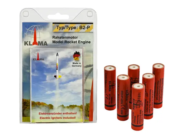 B2-P Six Pack 18mm model raketových motorů Klima (PLUGGED).