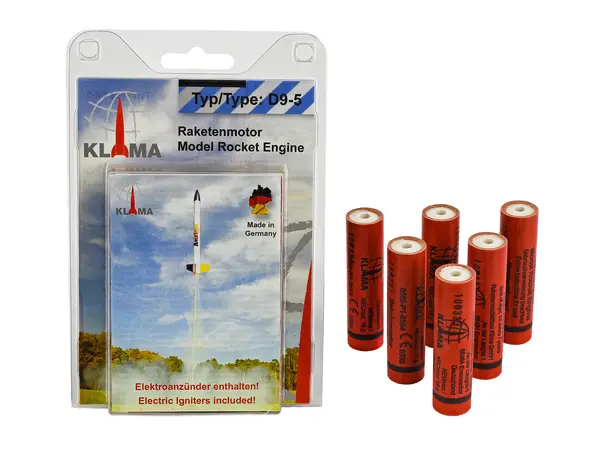 D9-5 Six Pack 18mm model s raketovým motorem Klima
