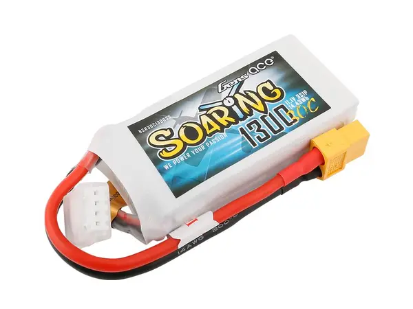 Li-Po 3S 11.1V 1300mAh 30C Elevado con batería de polímero de litio (Li-Po) XT60 LiPo, Opciones de producto: 1300 mAh 11,1 V Li-Po