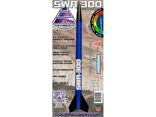 SWR-300 Public missiles Ltd Skinwalker ranch rocket kit