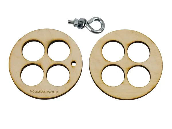 Anneaux de centrage de 99 mm (3,9") OD à 4 x 29 mm ID pour cellule LOC 3,9" (99 mm), Options du produit: 99 mm OD 4x29 mm ID LOC-CR