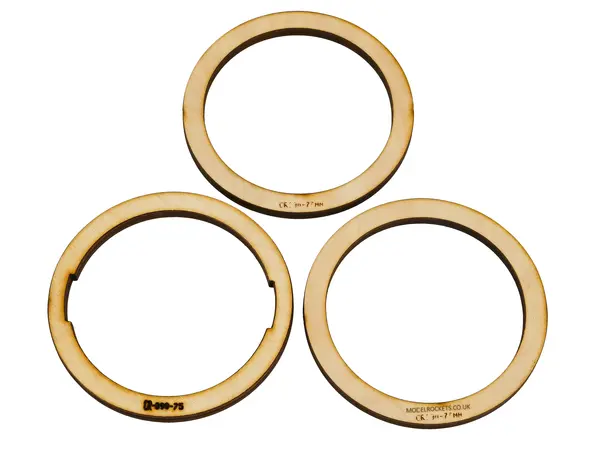 Anneaux de centrage de 99 mm (3,9") OD à 75 mm ID pour cellule LOC 3,9" (99 mm), Options du produit: 99 mm OD 75 mm ID LOC-CR