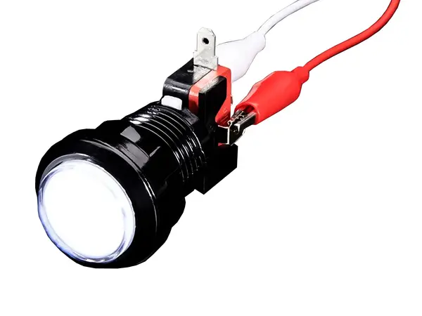 Illuminated Toggle Switch with Cover - Red [CLONE]