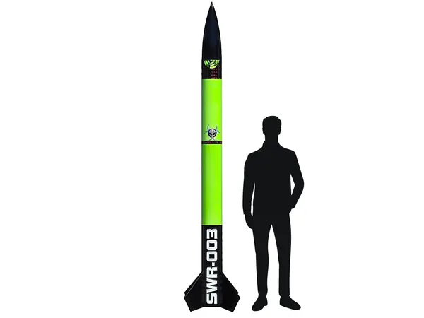 Kit de fusée modèle Skinwalker précision LOC - 7,6" / 193 mm de diamètre