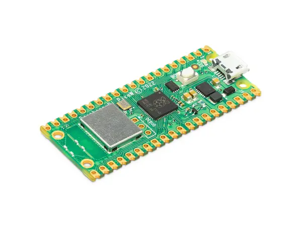 Raspberry Pi Pico W (21 mm x 51 mm x 3,9 mm) RP2040
