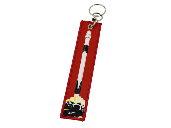 Spacex Falcon heavy / Remove before flight key chain ring [CLONE] [CLONE], Opcje produktu: Breloczek do pojazdu SpaceX Dragon