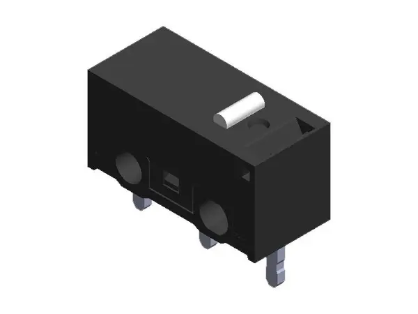 Snap Action Microschakelaar, Pin Plunger, SPST-NC, 100mA, 30V DC - MP005556