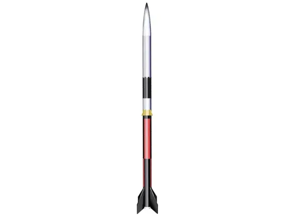 4" model rakety Black Brant X LOC