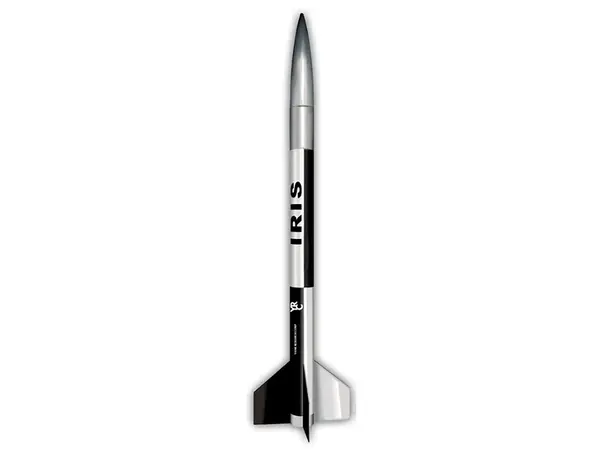 Kit de fusée modèle IRIS LOC de précision moyenne-haute puissance de 2,26 pouces (MMT 29 mm)