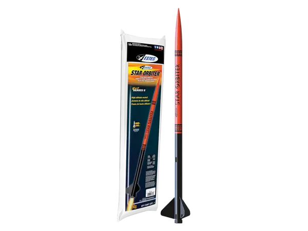 Pro Series II Estes Star Orbiter Modelraketset, vaardigheidsniveau 3
