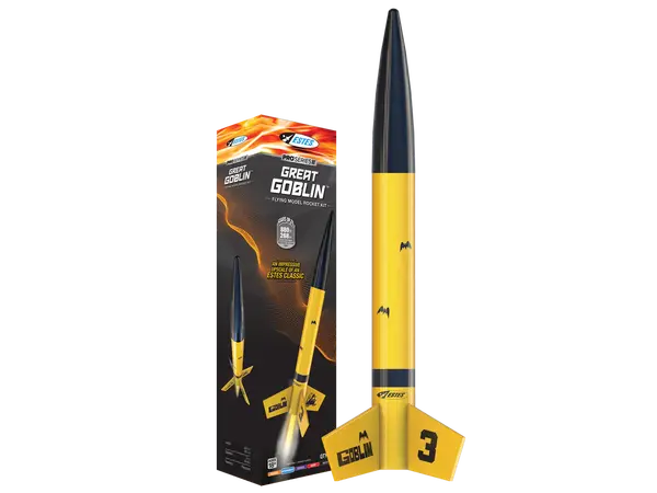 Great goblin estes model rocket kit pro-series model rocketry
