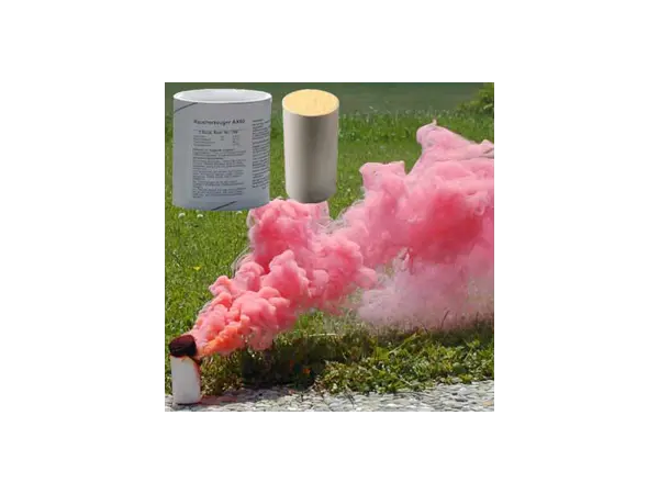 5x AX-60 humo rojo (32 mm de diámetro)