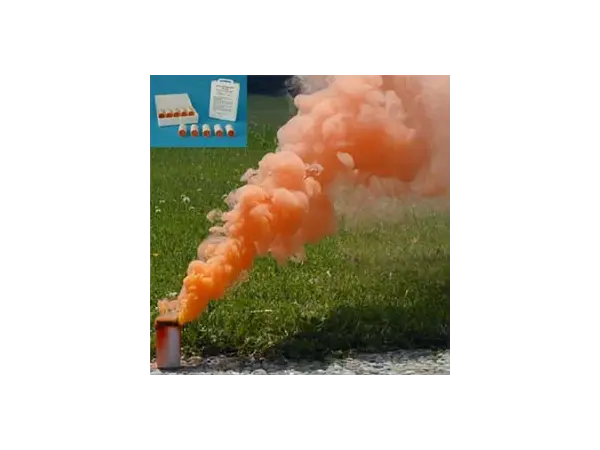 10x AX-9 ahumado naranja (18 mm de diámetro)