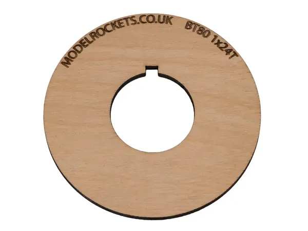 2x BT80 (65mm) 1x24mm středící kroužek s výřezem pro přídržný háček (3mm překližka), Možnosti produktu: BT80 1x24mm (háček)