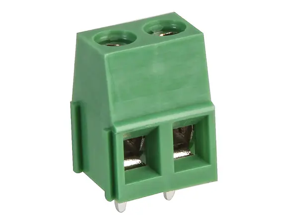 5mm PCB Terminal Block, 2 Way, 26AWG to 12AWG, Screw - MC000046 model rocketry