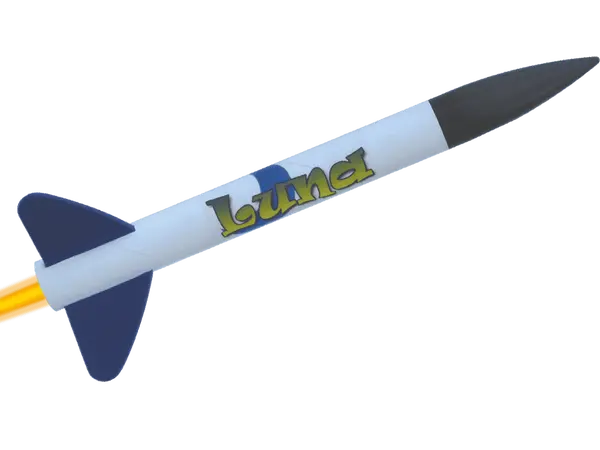 Model rakiety Klima Castor -Quick and Easy Range- Zestaw świetnej jakości, łatwy w budowie i lataniu! [CLONE]