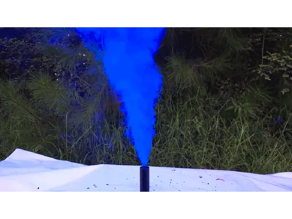 NICO Smoke, 80s, blue 35mm model rocketry