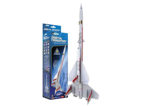 Kit de cohete modelo de transporte súper orbital