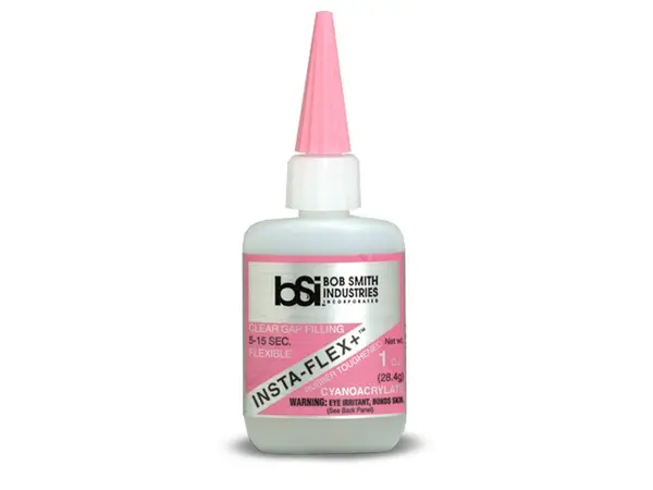 BSI insta-flex flexibel dun CA helder rubber gehard 1oz, Productopties: BSI insta-flex+ flexibel dun CA 1oz