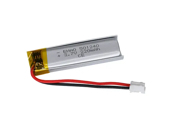 Batería recargable de polímero de litio Lipo de 3,7 V y 220 mAh, 1S, 2 mm, JST PH