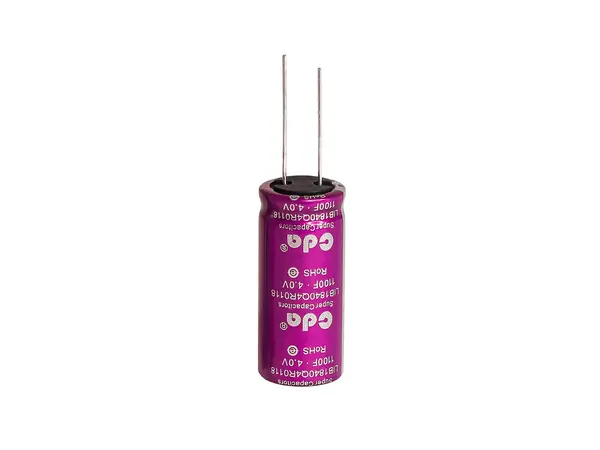 Supercondensador de iones de litio 1100F de 4,0 V a 2,5 V (450 mAh), 6 A, 4 V, Opciones de producto: 1100F Super capacitor (450mAh)