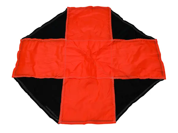 Paracadute rinforzato Crossfire da 60" (1524 mm) (arancione neon/nero)