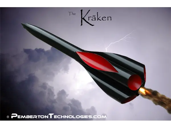 Der Kraken Modellraketenbausatz