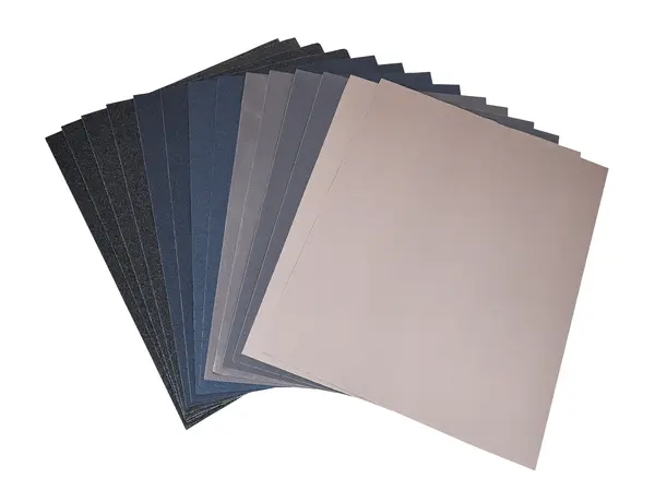 14 sheets selection of Klingspor sand paper 80 to 1500 grit wet and dry model rocketry