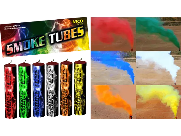 5x Fumée rouge AX-18 (diamètre 18 mm) [CLONE] [CLONE]