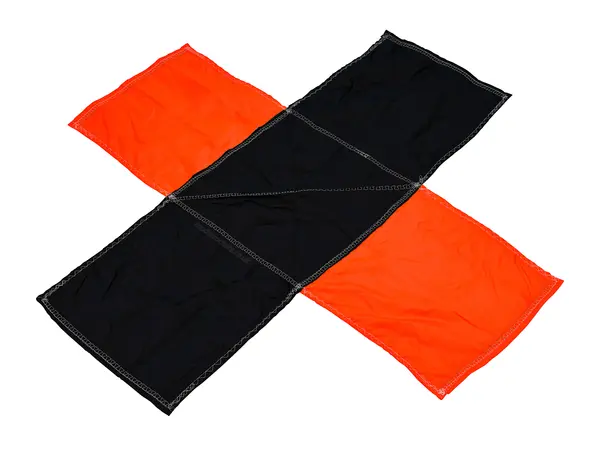 Paracadute di sorvolo rinforzato Ultra-X Type da 48" (1219 mm) (arancione neon/nero)