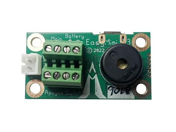 Altímetro de doble despliegue con grabación de barómetro EasyMini (Altus metrum)