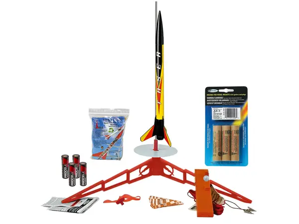 Zestaw startowy Deluxe Taser Ready to Fly - zawiera 3 silniki i watę - Estes